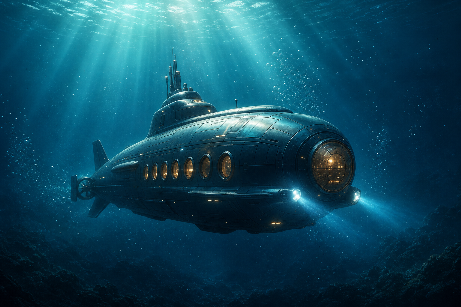 Asset Drop: Submarine Underwater